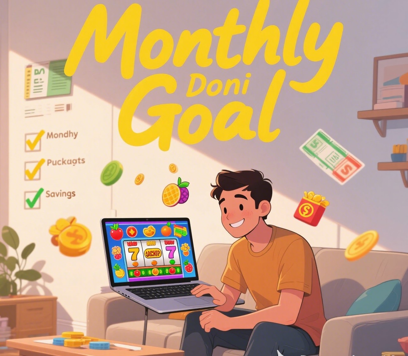 Awalnya Cuma Coba-Coba, Kini Doni Raup Penghasilan dari Slot Online